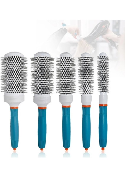 45 Saç Tarak Profesyonel Salon Saç Fırçası Saç Şekillendirici Saç Fırçası Kuaförlük Tarak Yuvarlak Kıvırcık Bigudiler Tarak Saç Şekillendirici Aracı (Yurt Dışından) fiyatları