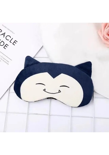 Snorlax Uyku Maskesi Göz Yardımı Uyku Kapak Sevimli Gece Maskesi Sıralama Bandaj Pikachu Körü Körüne Erkekler Kadınlar Için Relax Sağlık Şekerleme Seyahat Gözlüğü (Yurt Dışından)