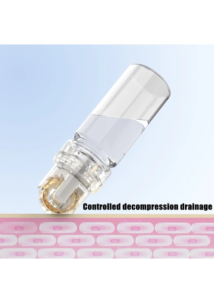 1mm Hydra Rulo 64 Pin Yüz Cilt Nemlendirici Iğne Mezoterapi Altın Pin Ince Iğne Derma Rulo Terapi Cilt Bakımı Aracı Dermaroller (Yurt Dışından) fırsatları