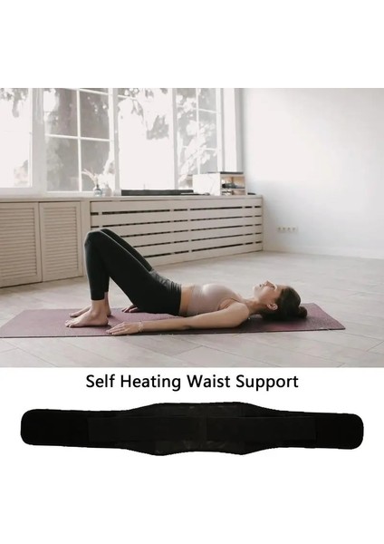 Siyah Xl Kadın Sıcak Kemer Dönemi Kramp Masajı Kendinden Isıtma Manyetik Bel Koruyucu Bel Sırt Duruş Desteği Sıcak Kompres Vücut Şekillendirici (Yurt Dışından) fırsatları