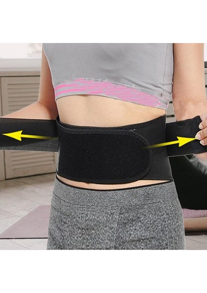 Siyah Xl Kadın Sıcak Kemer Dönemi Kramp Masajı Kendinden Isıtma Manyetik Bel Koruyucu Bel Sırt Duruş Desteği Sıcak Kompres Vücut Şekillendirici (Yurt Dışından) indirimleri