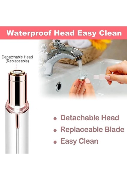 3g Plus White-1 Kafa USB Epilatör Kadınlar Için Ev Kullanımı Cihazları Bayanlar Için Yüz Epilasyon Ağrısız Jilet Elektrikli Epilatör Kaş Düzelticide Yeni (Yurt Dışından) indirimleri