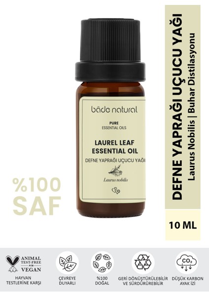 Defne Yaprağı Uçucu Yağı %100 Saf 10 ml