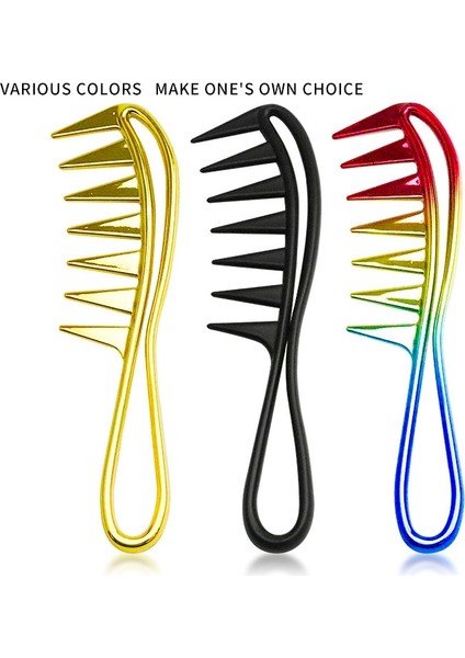 Siyah Geniş Diş Köpekbalığı Plastik Tarak Kıvırcık Saç Salon Kuaförlük Tarak Masaj Saç Şekillendirici Aracı Için Kıvırcık Saç (Yurt Dışından) fiyatları