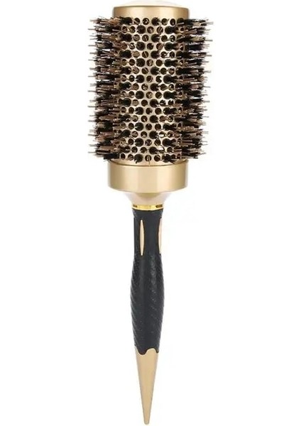 53MM 4 Boyutları Profesyonel Salon Şekillendirici Araçları Yuvarlak Saç Tarak Kuaförlük Saç Maşası Fırçaları Tarak Seramik Demir Varil Tarak (Yurt Dışından)