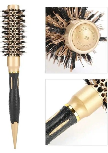 53MM 4 Boyutları Profesyonel Salon Şekillendirici Araçları Yuvarlak Saç Tarak Kuaförlük Saç Maşası Fırçaları Tarak Seramik Demir Varil Tarak (Yurt Dışından) fırsatları