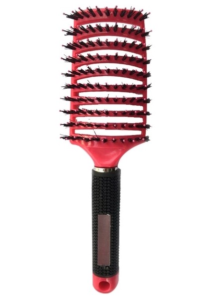 Gül Kırmızı Vıp Masaj Tarak Için Saç Derisine Masaj Tarak Anti-Statik Düz Kıvırcık Saç Fırçası-Yx ile Yeni Bağlantı (Yurt Dışından)