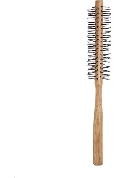 Ana Renk Mini Yuvarlak Naylon Saç Fırçası Kıvırcık Saç Şekillendirici Tarak Dönen Tarak Yuvarlak Fırça Ince Veya Kısa Saç Erkekler Için Ahşap Saplı (Yurt Dışından) fiyatları