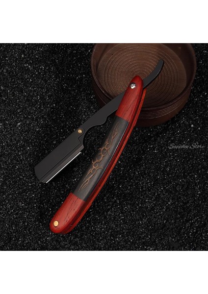 Jilet D Vintage Manuel Katlanır Paslanmaz Çelik Jilet Abanoz Ekşi Ağaç Saplı Berber Erkek Değiştirilebilir Bıçaklı Tıraş Makinesi 10 Adet Bıçaklı (Yurt Dışından) modelleri