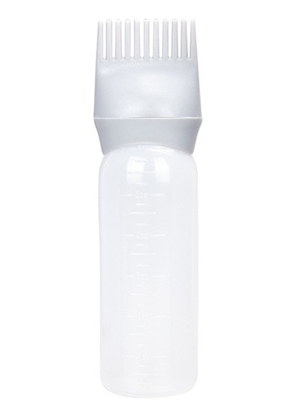 Gri Plastik Saç Boyası Şampuan Şişesi Saç Yağı Aplikatör Şişe Aplikatör Dereceli Fırça ile Doldurulabilir Saç Boyası Şekillendirici Araçları (Yurt Dışından) fiyatları