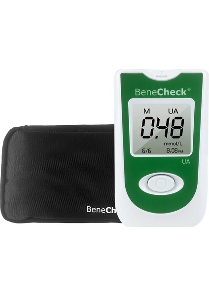 Kit Benecheck Ürik Asit Otomatik Ölçer 10/25 Adet Test Şeritleri ve Lansetler Gut Monitörünün Ürik Asit Ölçümü Için Iğneler Dahil# (Yurt Dışından)