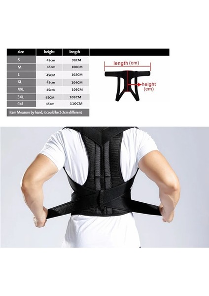 Mavi Xxl Ayarlanabilir Duruş Düzeltici Korse Nefes Sırt Desteği Omuz Bel Desteği Erkekler Kadınlar Için Düz Düzeltici (Yurt Dışından) indirimleri
