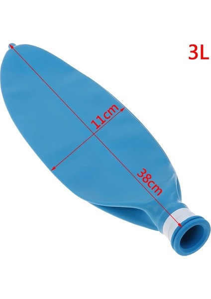 3l 1pc 0.5l 1l 2l 3l Anestezi Vantilatörü Lateks Tek Kullanımlık Solunum Çantası Rezervuar Çantası Anestezi Makinesi Solunum Kesesi (Yurt Dışından)