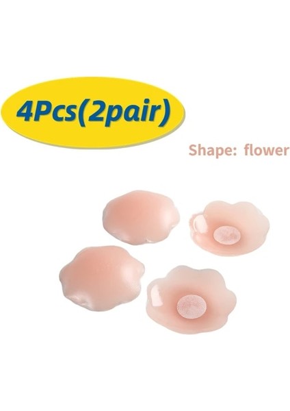 4 Adet (2 Çift) Çiçek 2.5 cm x 5 M Boob Bant Sütyen Push Up Meme Kaldırma Kendinden Yapışkanlı Görünmez Diy Straplez Sütyen Meme Çıkartmalar Kadın Intimates Aksesuarları Kapakları (Yurt Dışından) fiyatları