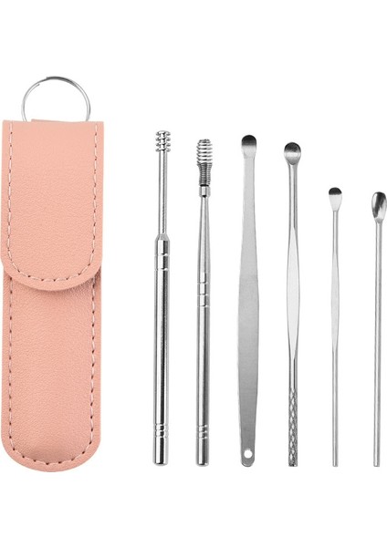 Mavi Kişisel Sağlık Kulak Temizleyici Balmumu Toplayıcılar Earpick Balmumu Sökücü Curette Kulak Temizleme Çubuğu Temizleyici Seti Kaşık Bakımı Kulak Temizleme Aracı Güzellik (Yurt Dışından) indirimleri