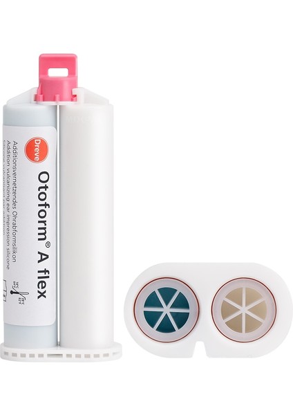 2956 Pembe Dreve Otoform A Softx Kulak Ölçüsü Silikon Malzemesi Macun Tabanı + Katalizör 50ML (Yurt Dışından) modelleri