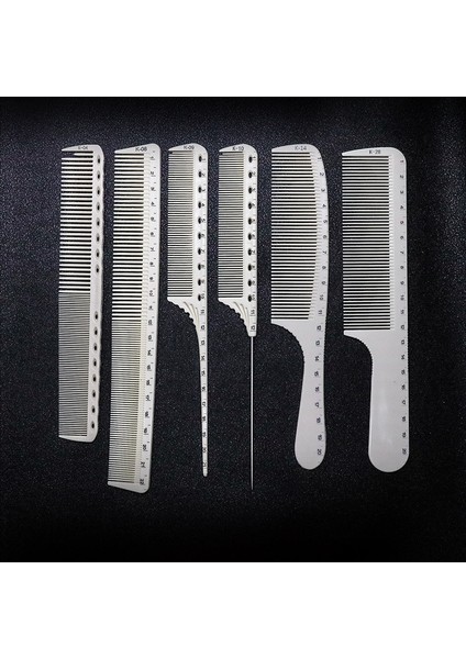 AK331 1 Adet Profesyonel Kuaförlük Kesim Tarak Berber Kırılmaz Saç Kesme Tarağı Lazer Ölçü Ölçeği ile Saç Kesim Tarağı (Yurt Dışından) fiyatları