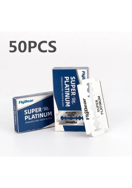50 Adet Bıçaklar Ayarlanabilir Emniyetli Jilet Erkek Katlanır Tıraş Tıraş Makinesi Çift Kenarlı Klasik Emniyetli Jilet ile 5 Pcs Titanyum Kaplamalı Bıçaklar (Yurt Dışından) fiyatları
