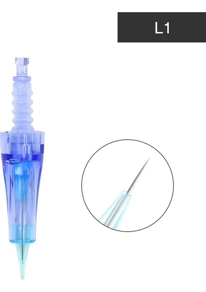 1pin Fda 10 Adet Yedek Mikro İğne Kartuş Süngü Çift A1 (Yurt Dışından)