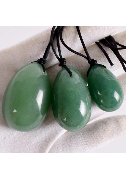 30X20 mm Yeşim Masaj Yumurta Seti Matkap Doğal Aventurin Yoni Aracı Mineral Kuvars Şifa Topu Kegel Egzersiz Pelvik Taban Kas Kadınlar Için (Yurt Dışından) fiyatları
