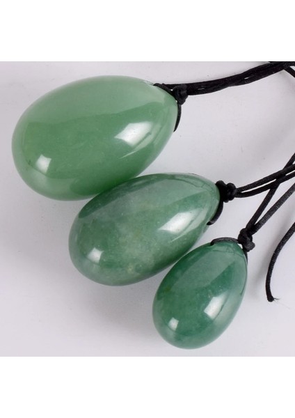 30X20 mm Yeşim Masaj Yumurta Seti Matkap Doğal Aventurin Yoni Aracı Mineral Kuvars Şifa Topu Kegel Egzersiz Pelvik Taban Kas Kadınlar Için (Yurt Dışından) fırsatları