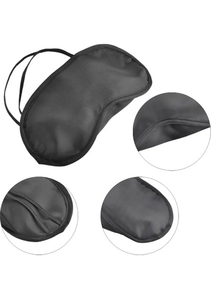 Gökyüzü Mavi 10 Adet 10 Adet/grup Yumuşak Hediye Seyahat Uyku Göz Maskesi Siyah Gölge Relax Uyku Kadın Erkek Körü Körüne Göz Bandı Gece Eyepatch (Yurt Dışından)