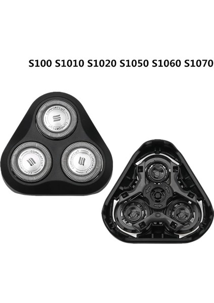Jilet Yedek Tıraş Makinesi Kafa Seti Philips S1010 S1020 S1050 S1060 S1070 Serisi 1000 Jilet Yedek Kesici (Yurt Dışından)