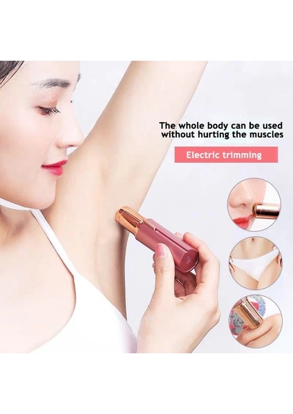 Gül Altın Şarj Edilebilir Epilatör Yüz Epilasyon Tıraş Makinesi Elektrikli Kaş Düzeltici Kadın Saç Çıkarıcı Tıraş Makinesi Jilet Epilatör Kadınlar Için (Yurt Dışından) modelleri