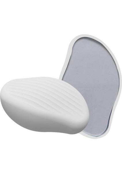 Mat Beyaz Ağrısız Epilatör Fiziksel Epilasyon Kristal Saç Silme Güvenli Kolay Temizlik Yeniden Kullanılabilir Vücut Güzelliği Saç Epilasyon Cam Tıraş Makinesi (Yurt Dışından)