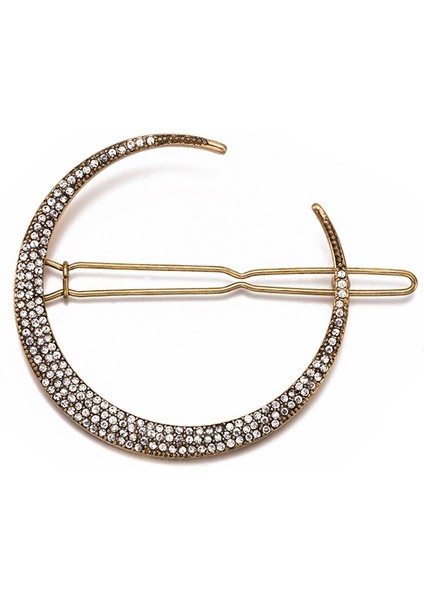 Stil 5 Ay Yıldız Kar Tanesi Tokalar Kristal Rhinestones Saç Klipleri Kadın Moda Şekillendirici Araçları Kızlar Saç Tokası Elmas Saç Aksesuarları (Yurt Dışından) indirimleri