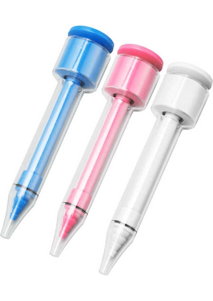 Pembe Kulak Izlenimleri Kulak Kalıbı Enjektör Profesyonel Pp Kulak Baskı Şırınga Örnekleme Aracı 3.5mm Kulak Bakımı Aracı 3 Renk (Yurt Dışından)