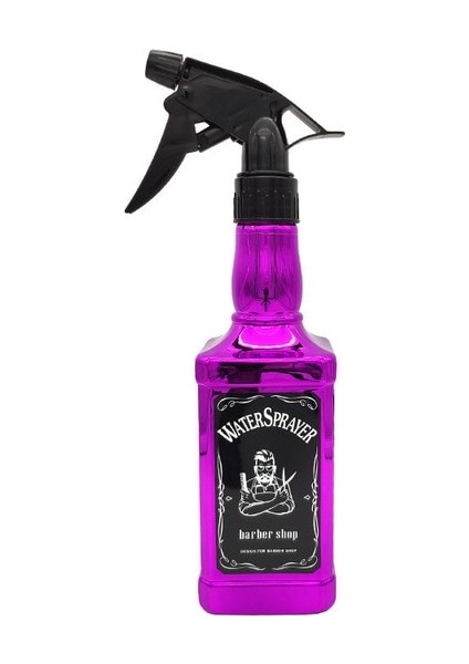 PH014-GÜL Kırmızı 550/500 ml Kuaförlük Ince Sis Sprey Şişesi Salon Berber Aletleri Su Püskürtücü Berber Profesyonel Galvanik Sulama Can (Yurt Dışından)