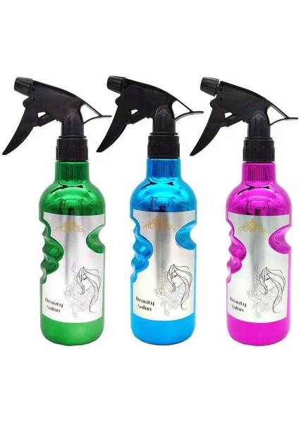 Altın 450 ml Salon Kuaförlük Sprey Şişesi Boş Şişe Doldurulabilir Sis Şişesi Salon Kuaför Saç Araçları Su Püskürtücü Bakım Araçları (Yurt Dışından)