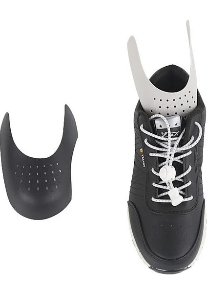 L Siyah Ayak Bakımı Aracı Ayakkabı Kalkanı Sneaker Anti Kırışık Burun Koruyucu Ayakkabı Sedye Genişletici Şekillendirici Destek (Yurt Dışından) fırsatları