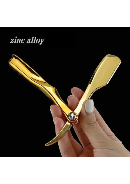 Beyaz Erkekler Tıraş Berber Aletleri Saç Jilet Siyah Katlanır Tıraş Makinesi Bıçak Paslanmaz Çelik Düz Emniyetli Jilet Barbearia Tutucu Hediye (Yurt Dışından) fiyatları