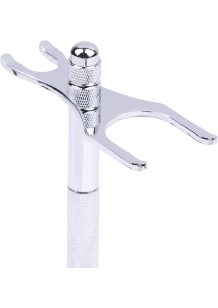 Gümüş 1pc Erkekler Jilet Tutucu Çelik Emniyet Tıraş Fırçası Standı Emniyetli Jilet Tutucu Tıraş Makinesi Aksesuarı (Yurt Dışından) indirimleri