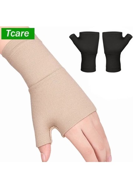 Bej L Tcare Sıkıştırma Bilek Başparmak Bandı Kemer Karpal Tünel El Bilek Desteği Brace Askı Kol Golf Tenosinovit Artrit Eldiven (Yurt Dışından) fiyatları