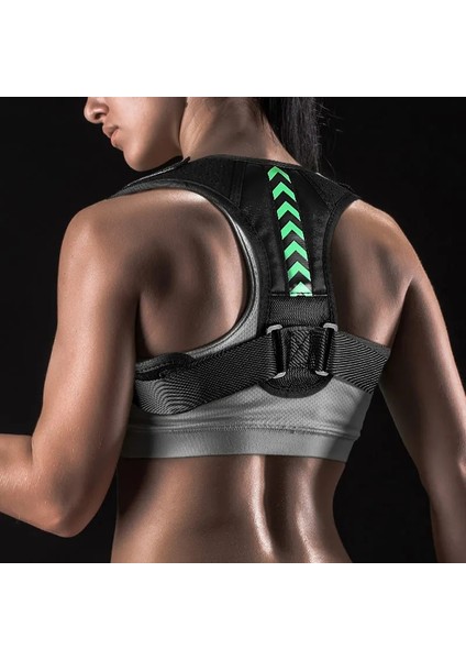 Sarı Ok L-Ağırlık 70-100KG Tıbbi Ayarlanabilir Klavikula Duruş Düzeltici Erkekler Woemen Üst Sırt Brace Omuz Bel Desteği Kemer Korse Duruş Düzeltme (Yurt Dışından) fiyatları