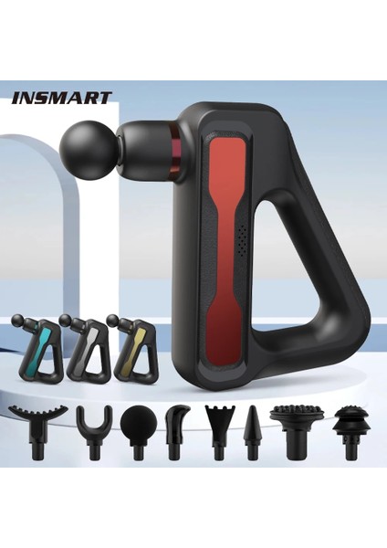 Mavi Tip C Şarj Mini Fasya Tabancası Titreşim Masajı Kas Taşınabilir Gevşeme Elektrikli Masaj Fitness Cihazı Yüksek Frekans Boyun Membran Tabancası (Yurt Dışından) fiyatları