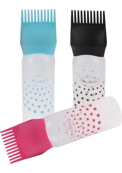 No.4 110ML 170ML Saç Boyası Aplikatör Şişeleri Plastik Boyama Şampuan Şişesi Yağ Tarak Fırça Şekillendirici Aracı Saç Boyama Aplikatör Şişeleri 1 Adet (Yurt Dışından) indirimleri