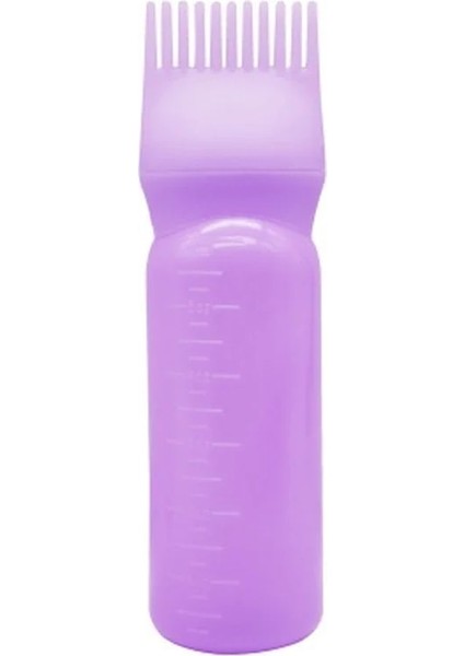 Mor 120 ml Saç Boyası Aplikatör Fırça Şişeleri Boyama Şampuan Şişesi Yağ Tarak Saç Boyası Şişesi Aplikatör Saç Boyama Şekillendirici Aracı (Yurt Dışından) indirimleri
