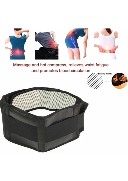 Xxl-Bel 105-118CM Tcare M - 4xl Ayarlanabilir Turmalin Kendinden Isıtma Manyetik Terapi Sırt Bel Desteği Kemer Bel Desteği Masaj Bandı Sağlık (Yurt Dışından) fiyatları