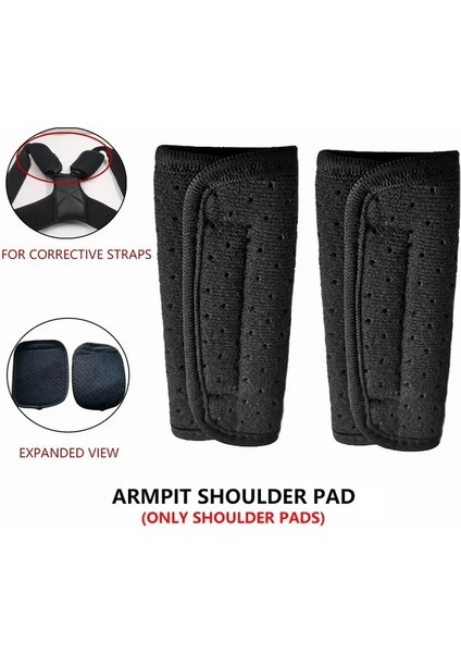 Koltukaltı Omuz Pedi S Getinfit Ayarlanabilir Sırt Duruş Düzeltici Klavikula Geri Omuz Duruş Düzeltme Sırt Desteği Kemer Yetişkin Unisex Için (Yurt Dışından)