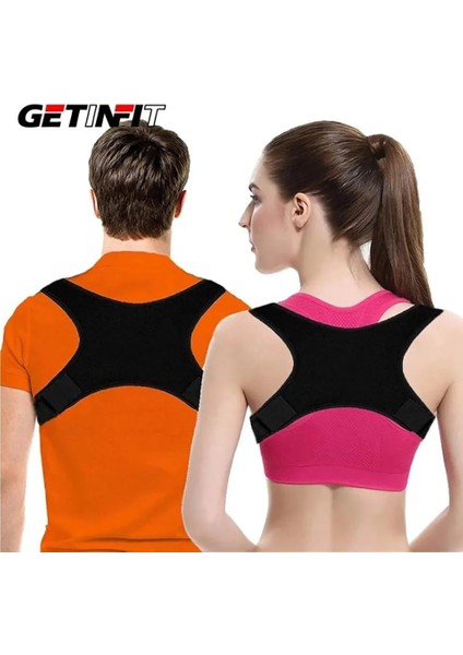 Koltukaltı Omuz Pedi S Getinfit Ayarlanabilir Sırt Duruş Düzeltici Klavikula Geri Omuz Duruş Düzeltme Sırt Desteği Kemer Yetişkin Unisex Için (Yurt Dışından) indirimleri