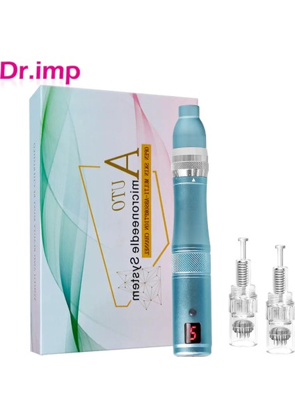 3D 10 Adet Dr.imp Kalem Ultima Dermapen Profesyonel Kablosuz Mikro Iğneleme Cilt Bakım Seti Mikroiğne Evde Kullanım Güzellik Makinesi Mts$pms Araçları (Yurt Dışından) fiyatları