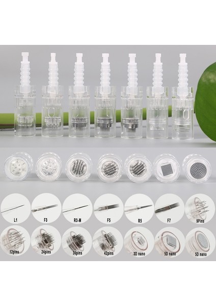 Mix SIZEX10 10 Adet Cilt Bakım Kalemi Dr.pen Süngü Kartuş Iğne Değiştirme Drpen M5 7 N2 E30 Mikroiğneler 12 24 36 42PIN 5d 3D Nano Mts Pmu (Yurt Dışından) fırsatları