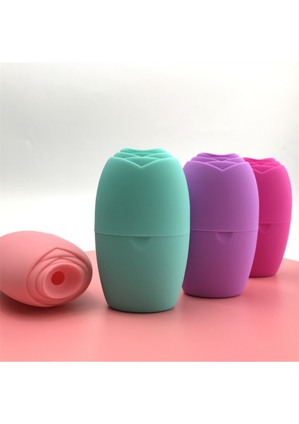 B-Pink Cilt Bakımı Kaldırma Şekillendirme Aracı Silikon Buz Küpü Tepsileri Gül Dondurma Masaj Buz Küre Topları Yüz Masajı Yüz Rulo (Yurt Dışından) fırsatları