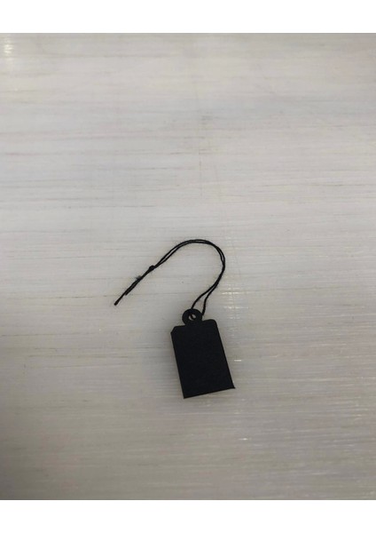 Karton Ipli Siyah Etiket 80 Li Midi (1,5 x 2 cm )