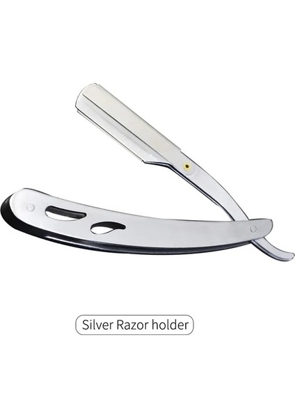 Ücretsiz 1 Bıçak Düz Kenar Berber Jilet Saç Kesimi Sakal Kaş Tıraş Aracı Manuel Epilasyon Jilet Kuaför Kırpma Bıçakları Değiştirilebilir (Yurt Dışından)