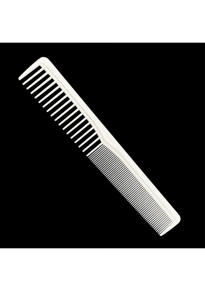SZ032-107-WHITE Profesyonel Kuaför Cairdresser Kesme Saç Tarak Berber Özel Anti-Statik Tarak Berber Kuaförlük Saç Bakımı Şekillendirici Aracı (Yurt Dışından)